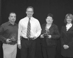 Community Merit Award: Sponsored by: Sasktel Recipients: Football Night in Sask. Habitat for Humanity The Soup Haven