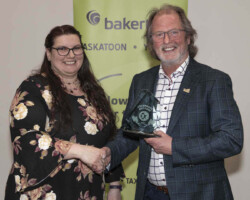 Property Restoration Award Yorkton Animal Health Centre accepts the Property Restoration Award sponsored by the City of Yorkton from Mayor Hippsley