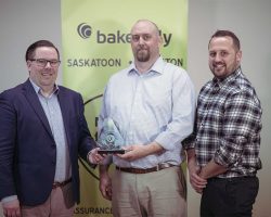 Retail & consumer – RCM Outdoors – The Retail & consumer Award, sponsored by Scotiabank, was presented by Ryan Kormos to Curtis and Ryan Monette of RCM Outdoors.